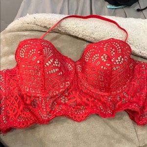 Red bra